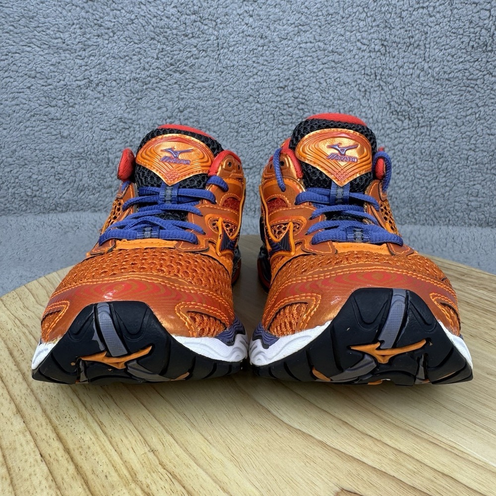 Mizuno Wave Creation 12 Womens Size 6.5 Orange Road Running Shoes Sneakers - Picture 2 of 12